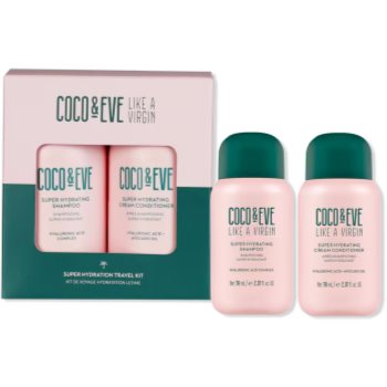 Coco & Eve Travel Kit Super Hydration Seturi pentru voiaj pentru un par stralucitor si catifelat